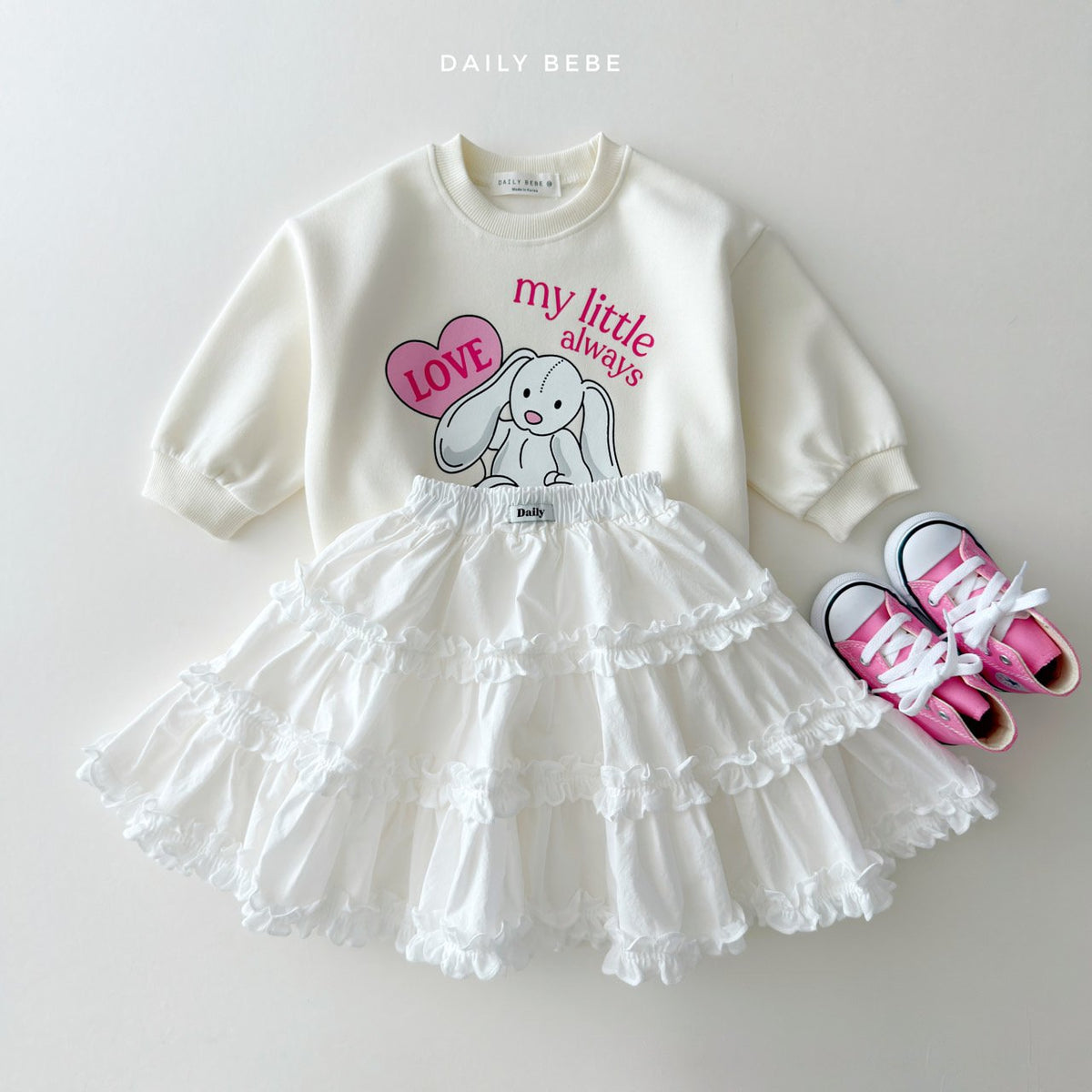 【秋のPRE-ODER 5%OFF】23.My Little Sweatshirt