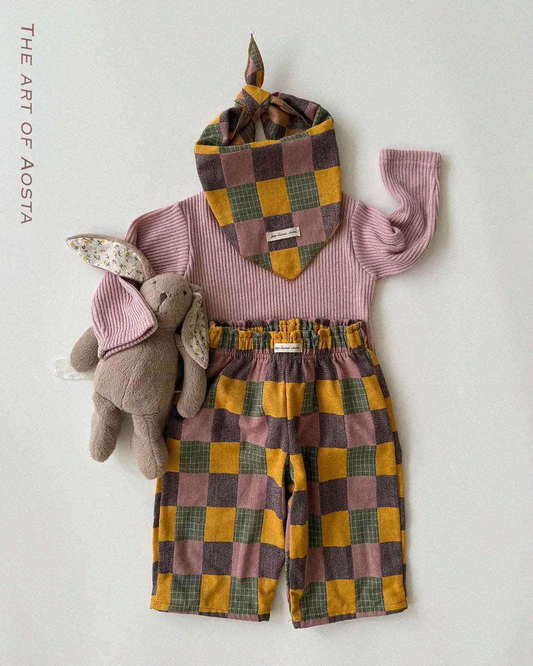 【秋のPRE-ODER 5%OFF】66.Patchwork Scarf
