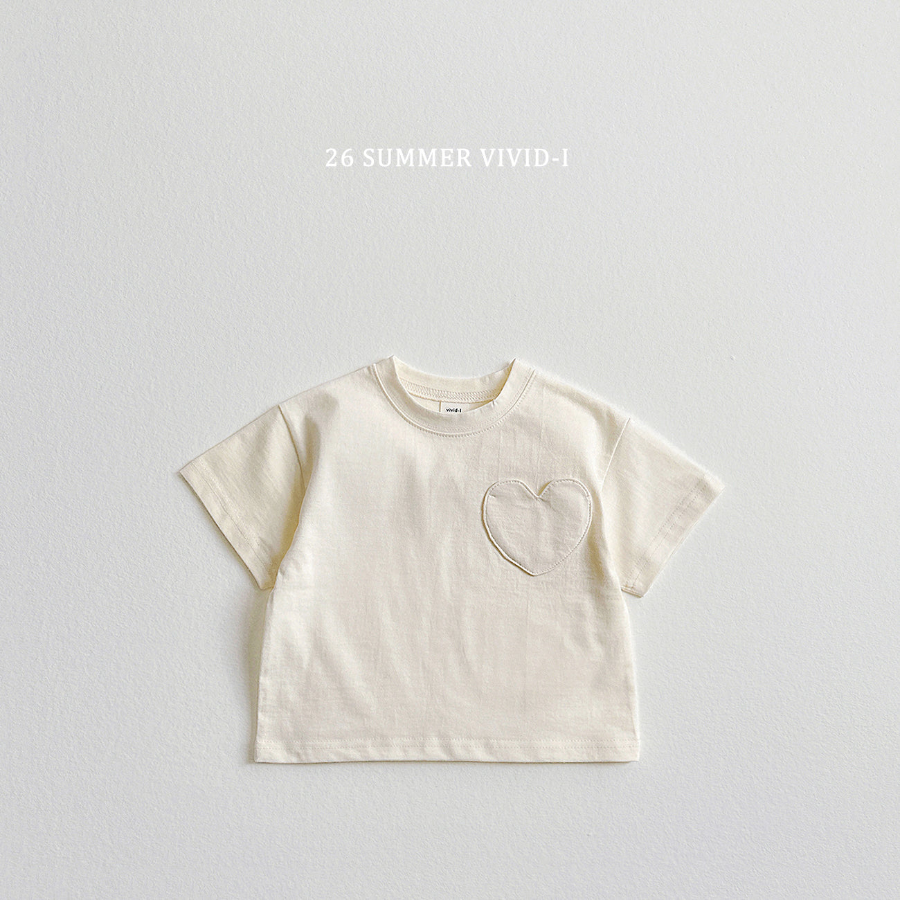 【PREORDER受付終了、ご希望はお問い合わせください。】79.Heart Pocket ShortSleeve Tee