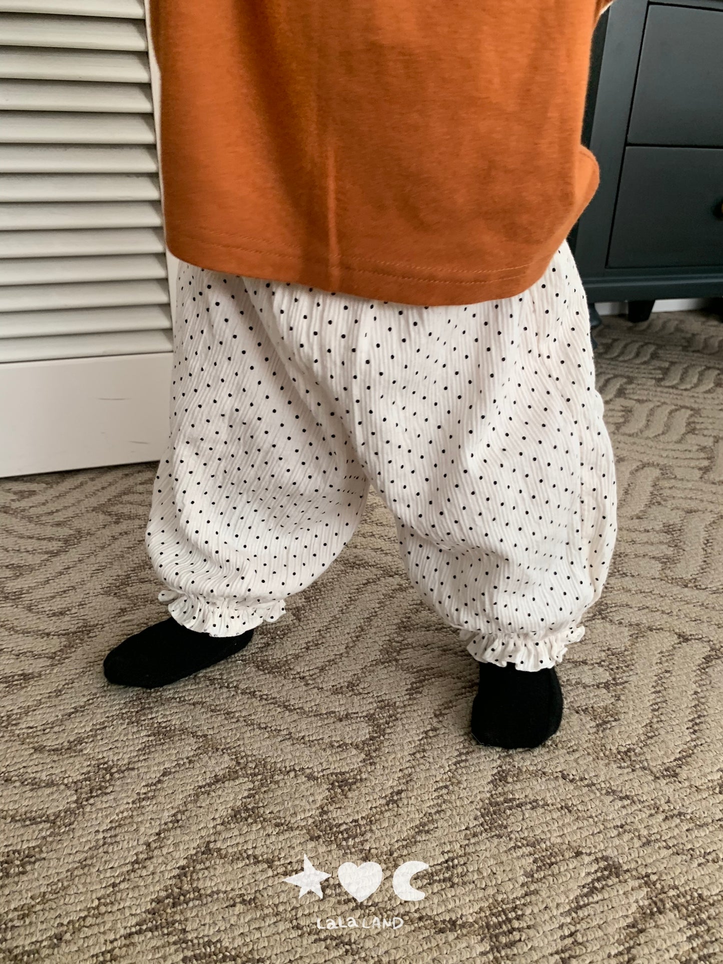 【PRE-ODER〆8.9(sun)】37.Dot Sausage Pants | lalaland