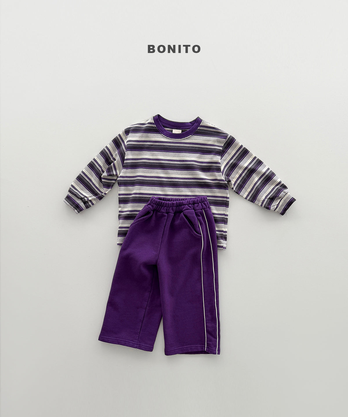 07.Track Stripe Ribbed T-Shirt