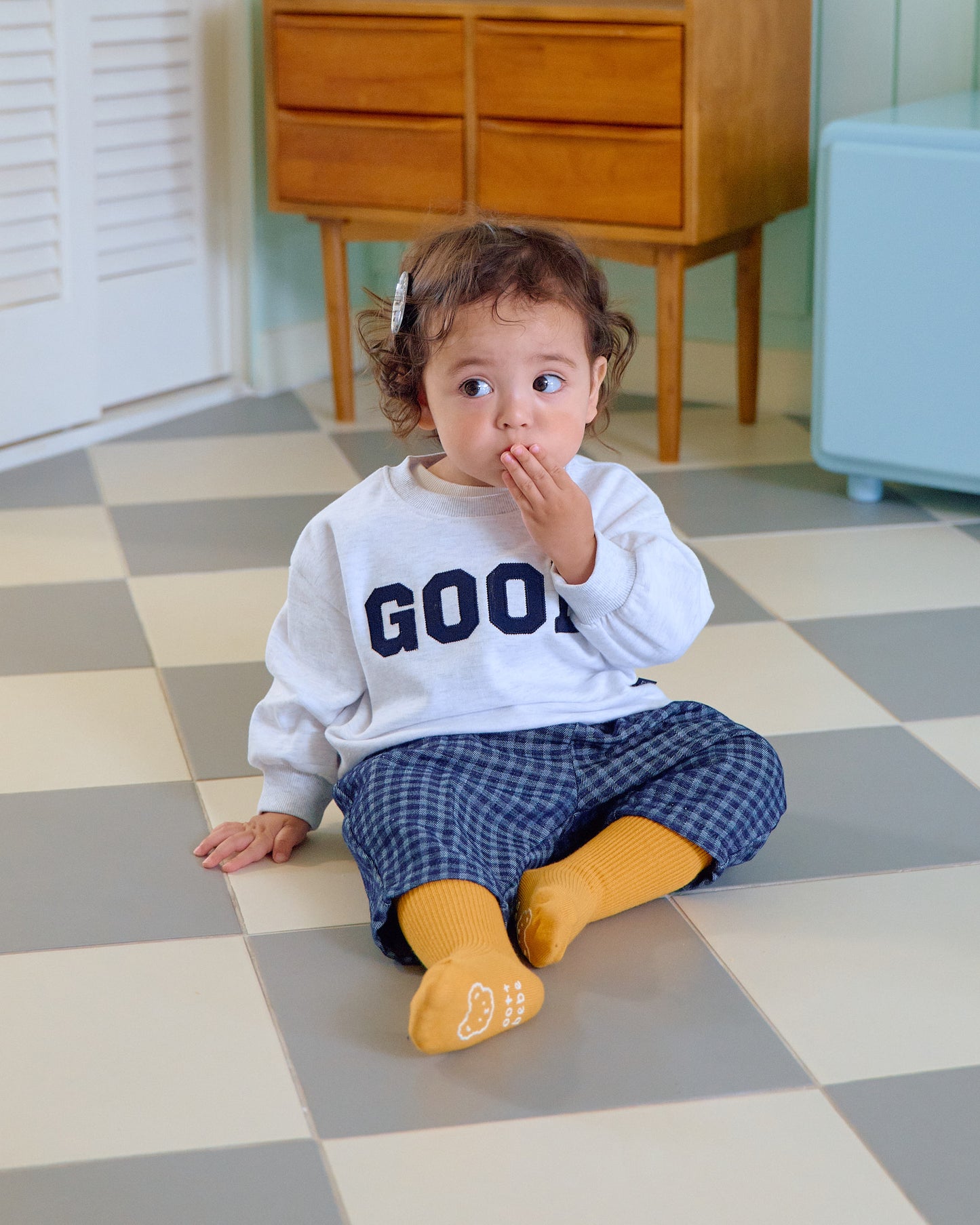 【PRE-ODER〆8.9(sun)】02.GOOD Sweatshirt – Kids | oottbebe