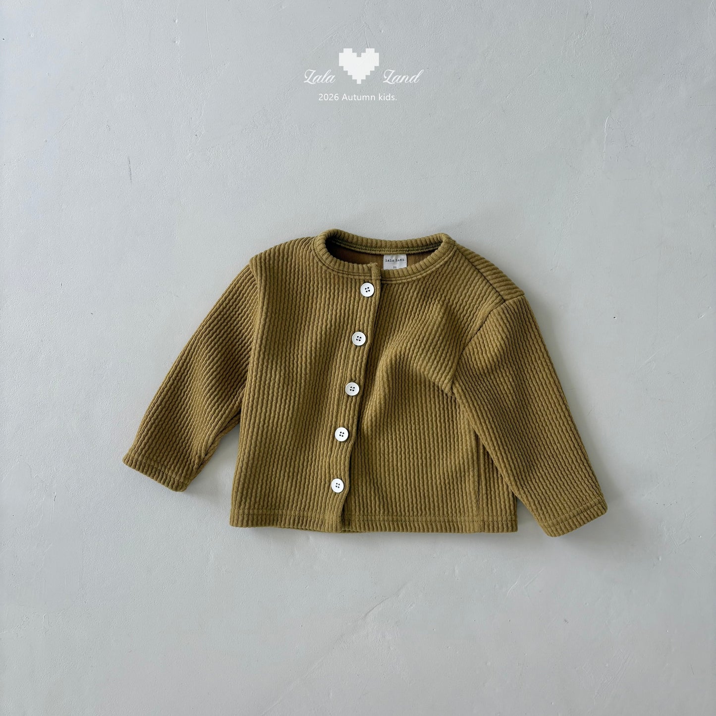 【PRE-ODER〆8.9(sun)】06.Alpha Ribbed Cardigan | lalaland