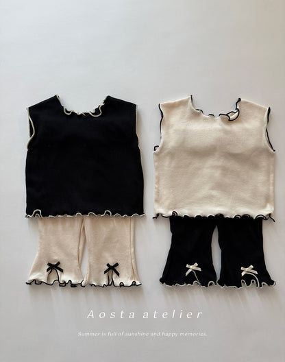 【PREORDER受付終了、ご希望はお問い合わせください。】5.Lip Ribbon Pants