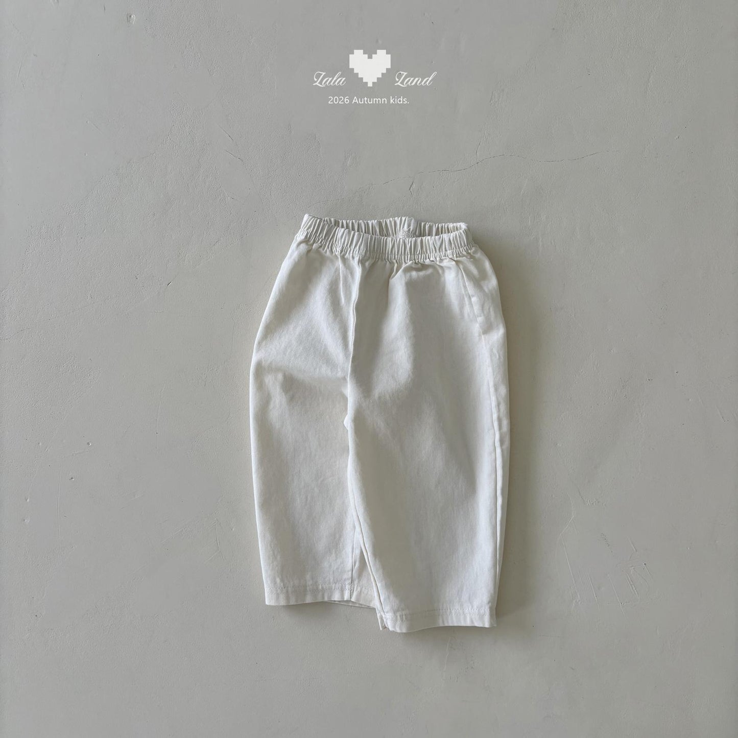 【PRE-ODER〆8.9(sun)】41.Basic Cotton Pants | lalaland