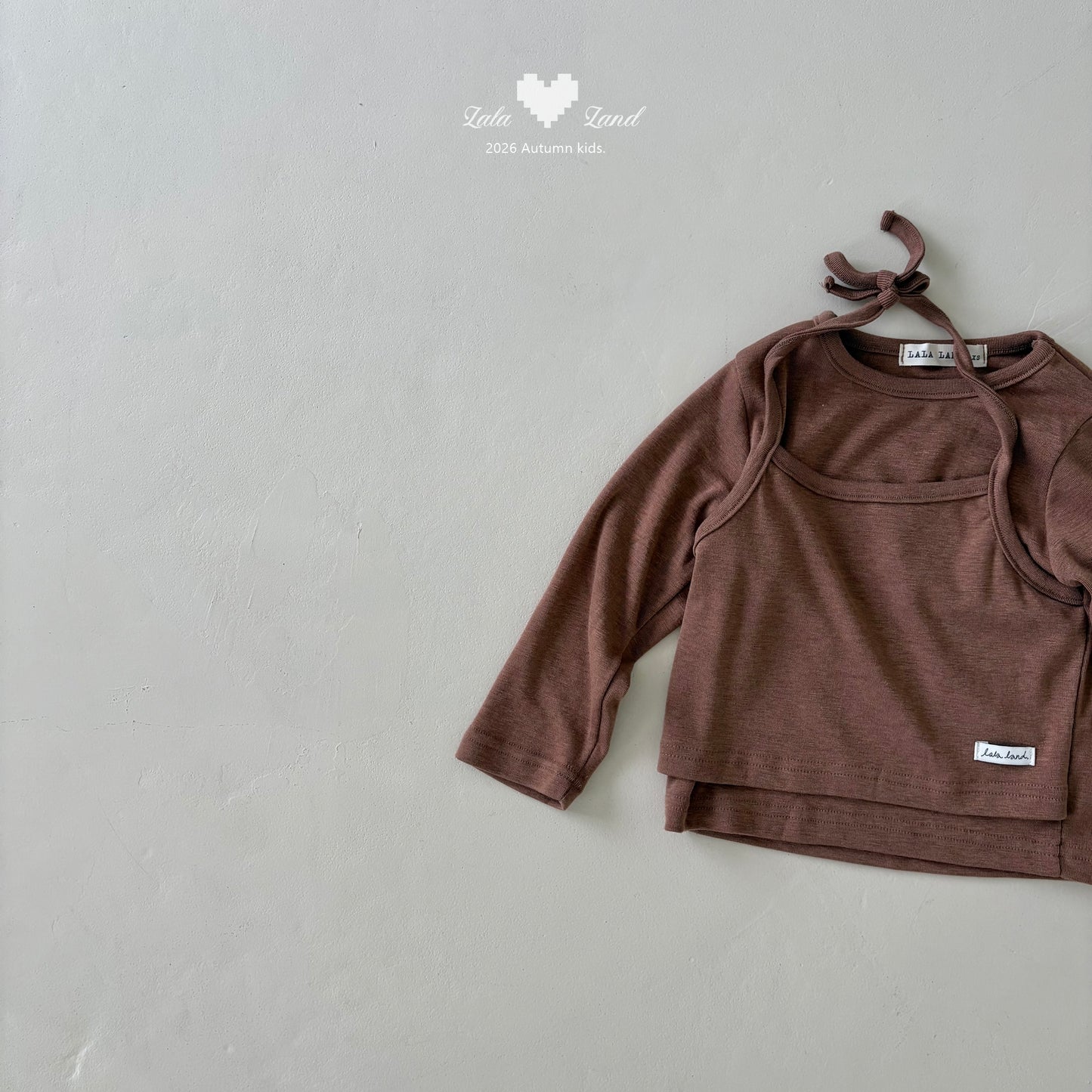 【PRE-ODER〆8.9(sun)】20.Halter Layered Tee | lalaland