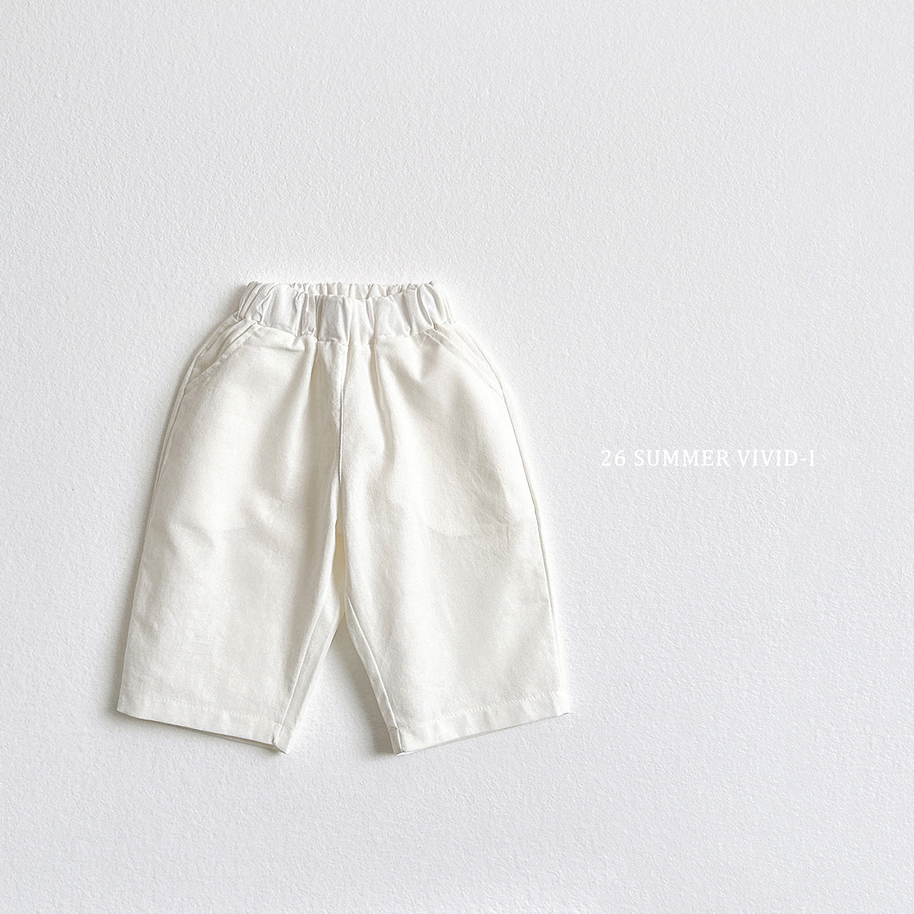 【PREORDER受付終了、ご希望はお問い合わせください。】8.[Set] 7分丈 Basic Cotton Pants