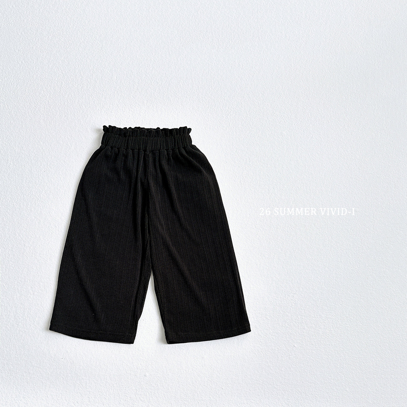 【PREORDER受付終了、ご希望はお問い合わせください。】24.Banding Pleats Wide Pants
