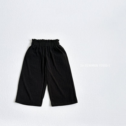 【PREORDER受付終了、ご希望はお問い合わせください。】24.Banding Pleats Wide Pants
