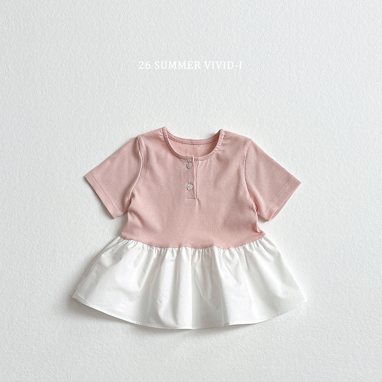 【PREORDER受付終了、ご希望はお問い合わせください。】88.Mini Rib Dress Tee