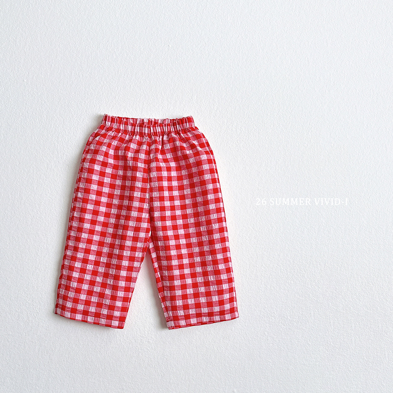 【PREORDER受付終了、ご希望はお問い合わせください。】7.Check Pants