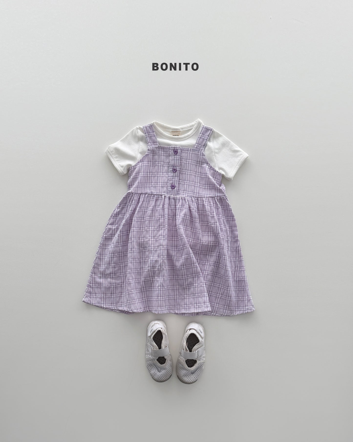 【PREORDER 4日間限定】46.picnic check dress