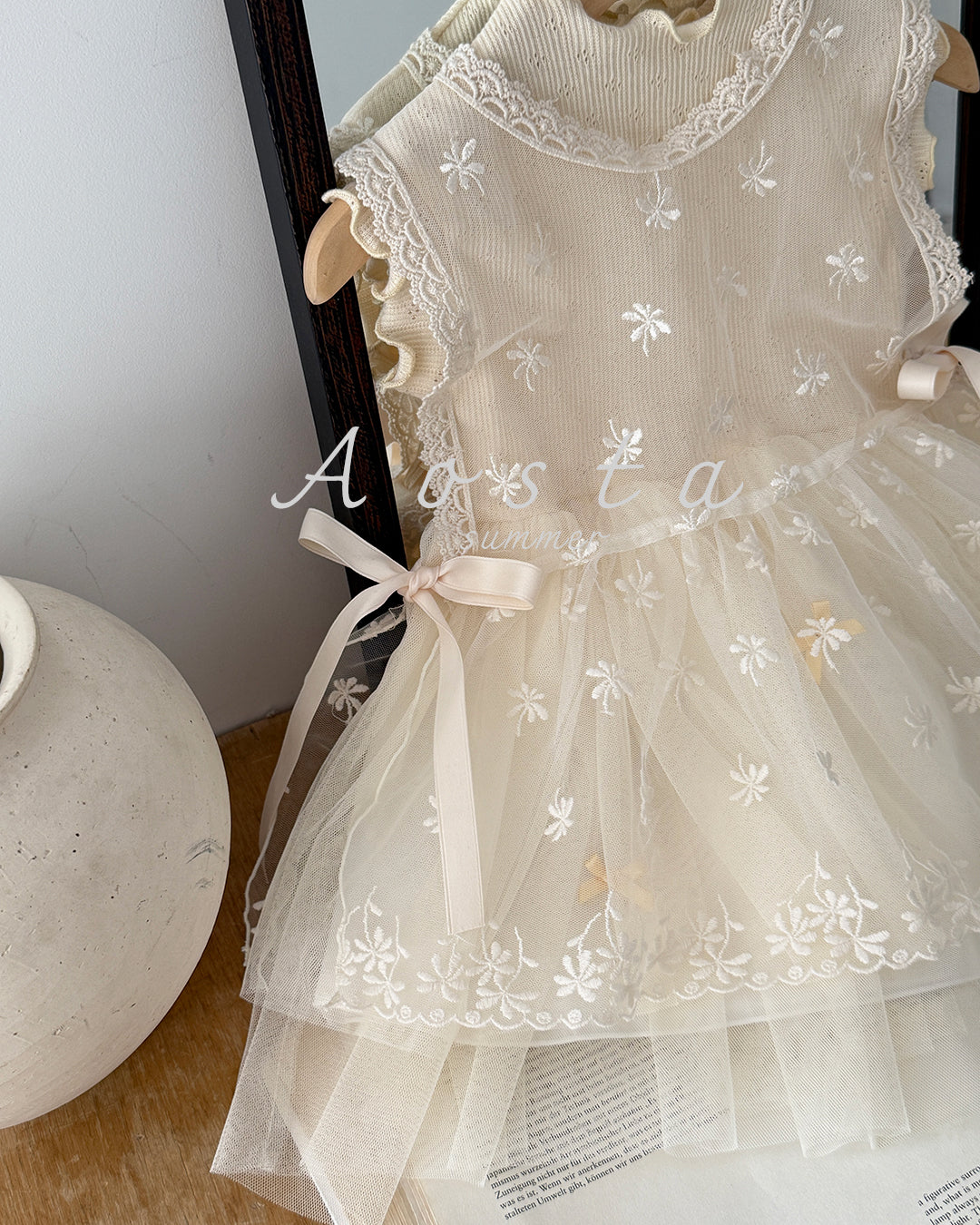 【PREORDER受付終了、ご希望はお問い合わせください。】28.Lace Vest