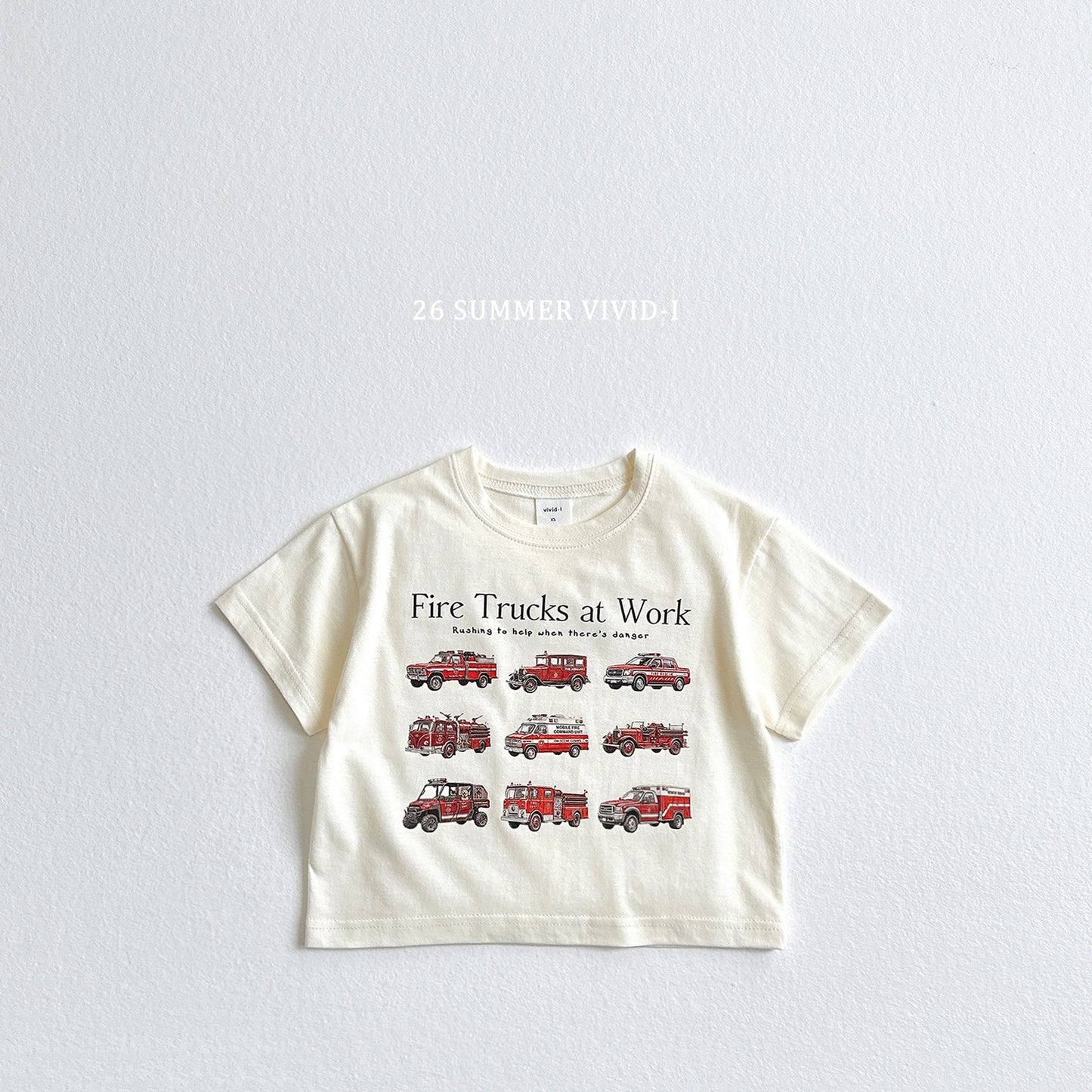 【PREORDER受付終了、ご希望はお問い合わせください。】46.Mini Collar ShortSleeve Tee