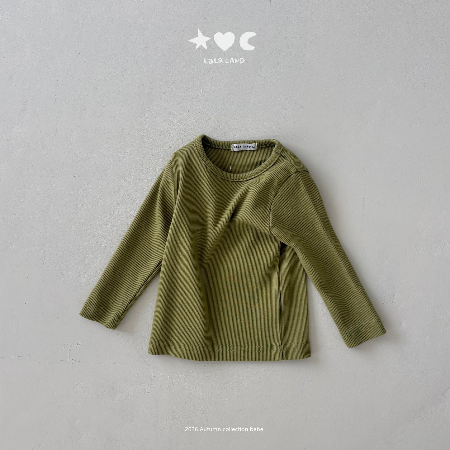【PRE-ODER〆8.9(sun)】29.Macaron Ribbed Tee | lalaland