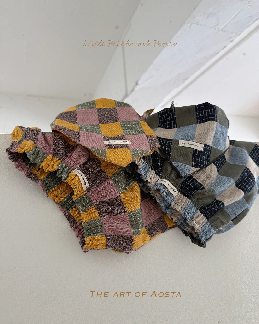 【秋のPRE-ODER 5%OFF】66.Patchwork Scarf