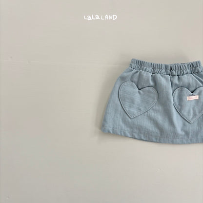 【PREORDER受付終了、ご希望はお問い合わせください。】74.Heart Mini Skirt