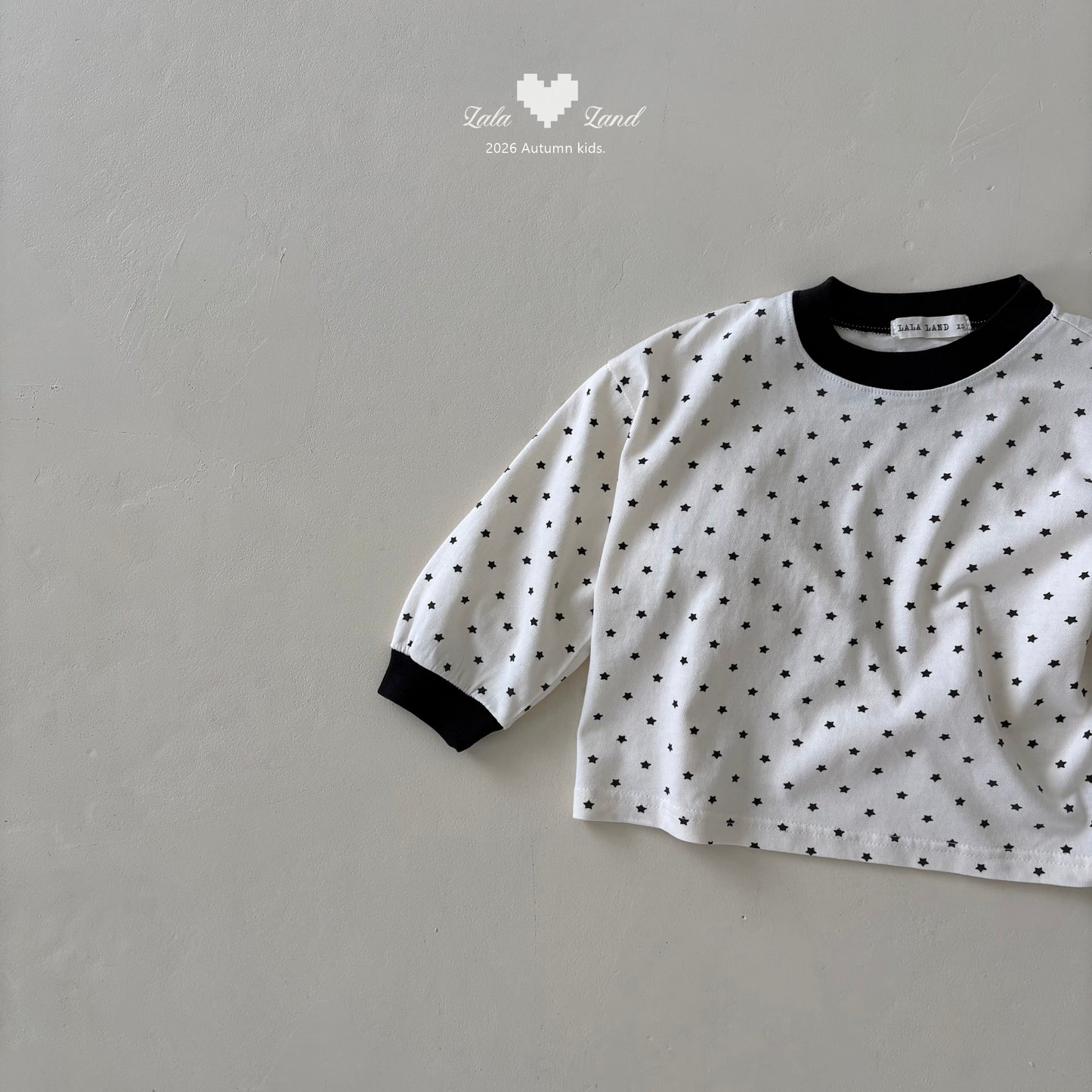 【PRE-ODER〆8.9(sun)】26.Mix Star Tee | lalaland