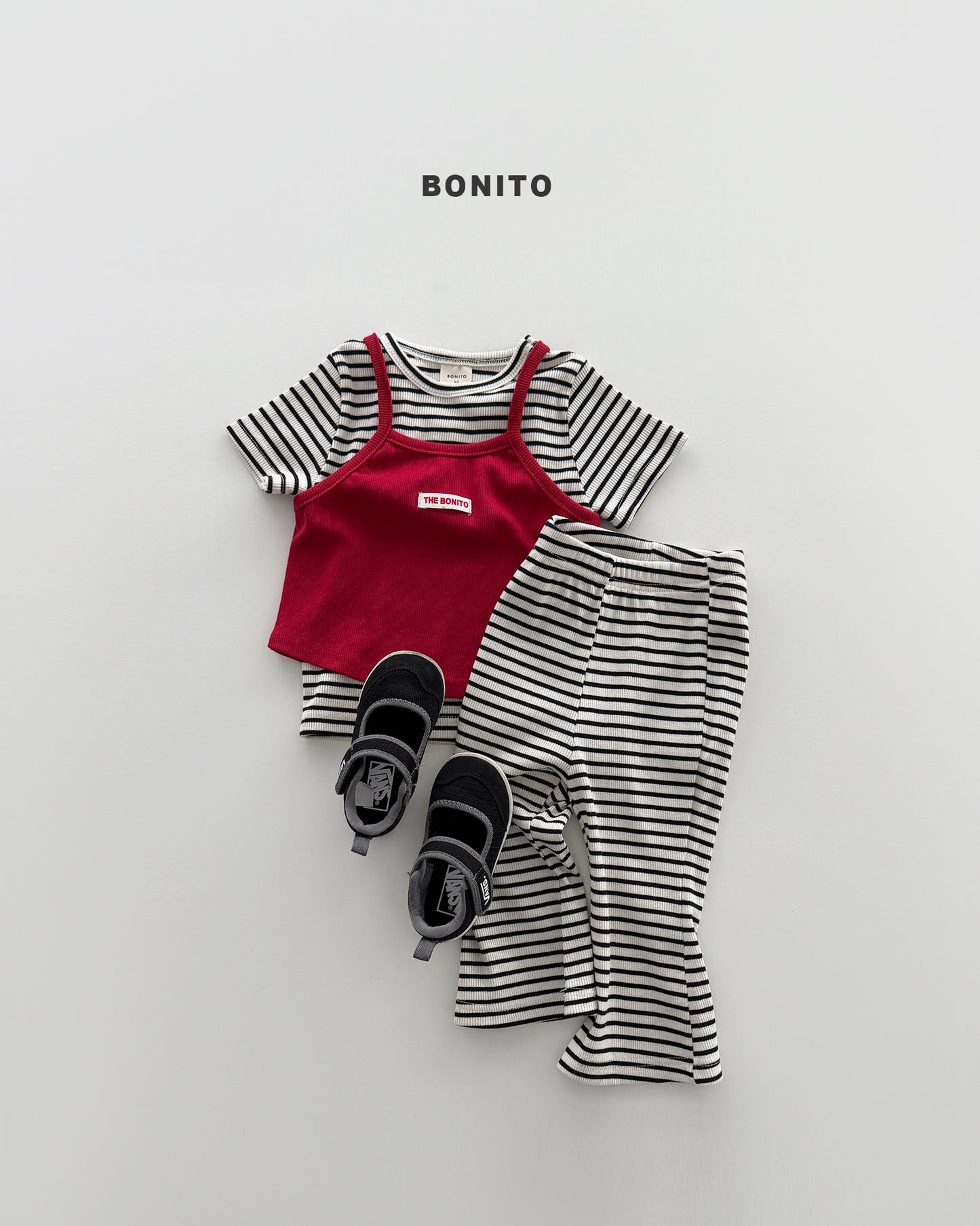【PREORDER 4日間限定】51.slim stripe set