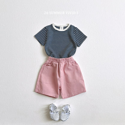 【PREORDER受付終了、ご希望はお問い合わせください。】58.Stripe Rib Raglan Tee