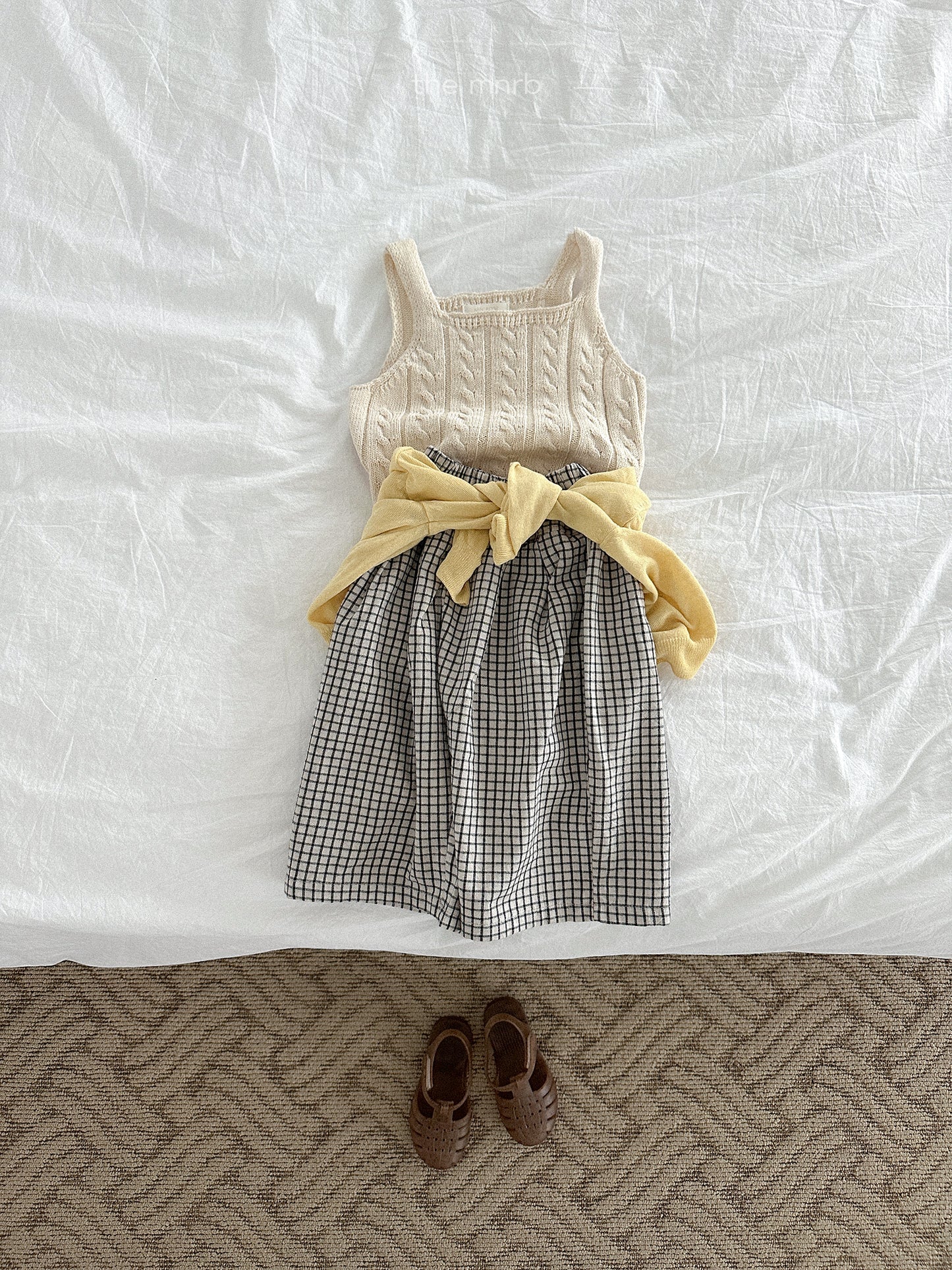 Cable Knit Vest | minirobe