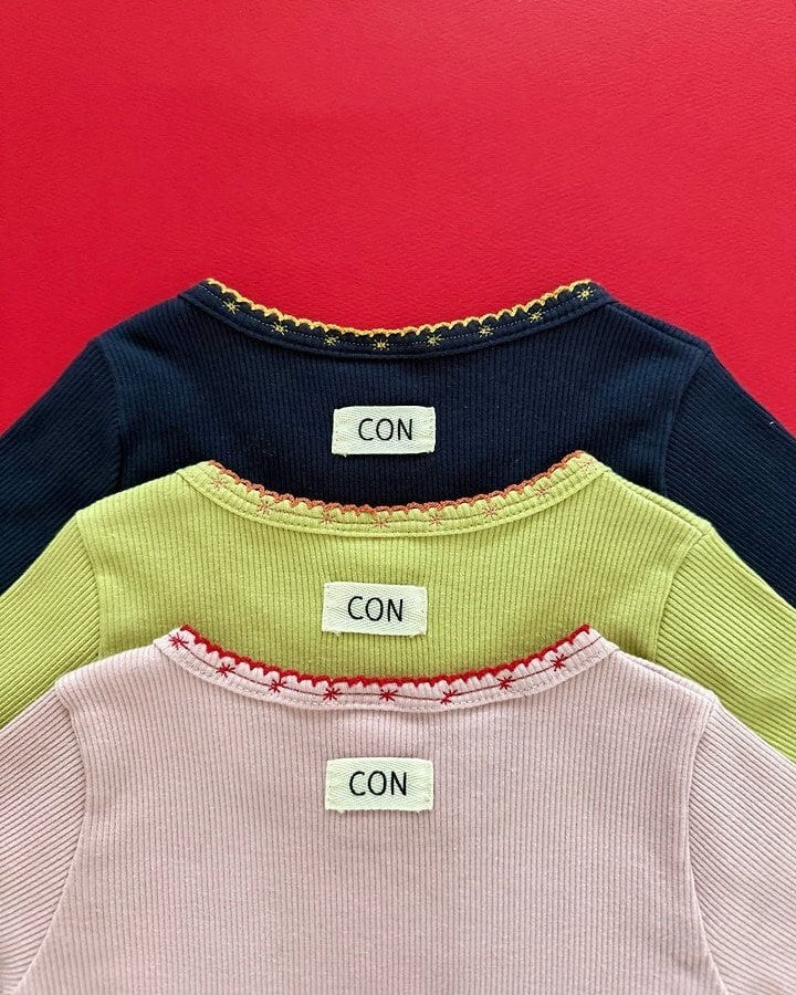 【PRE-ODER〆8.9(sun)】17.Inta Picot T-Shirt | CON