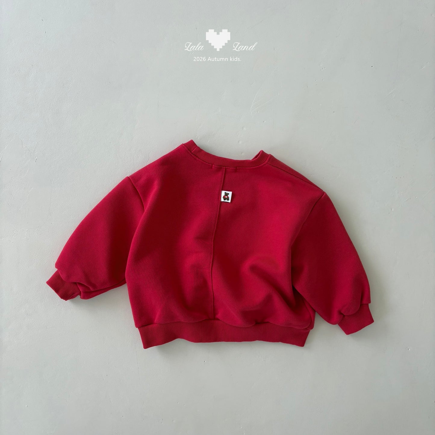 【PRE-ODER〆8.9(sun)】28.Round Panel Sweatshirt | lalaland