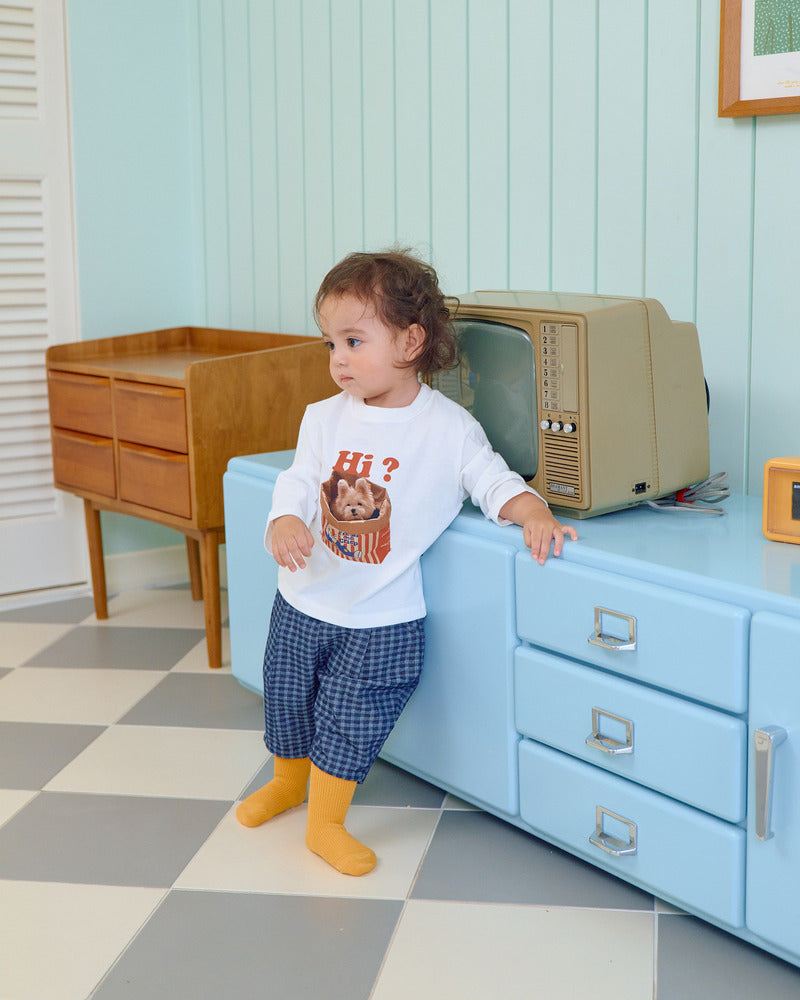 【PRE-ODER〆8.9(sun)】10.Puppy Series T-Shirt – Kids | oottbebe