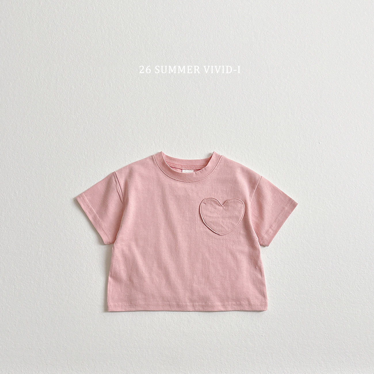 【PREORDER受付終了、ご希望はお問い合わせください。】79.Heart Pocket ShortSleeve Tee