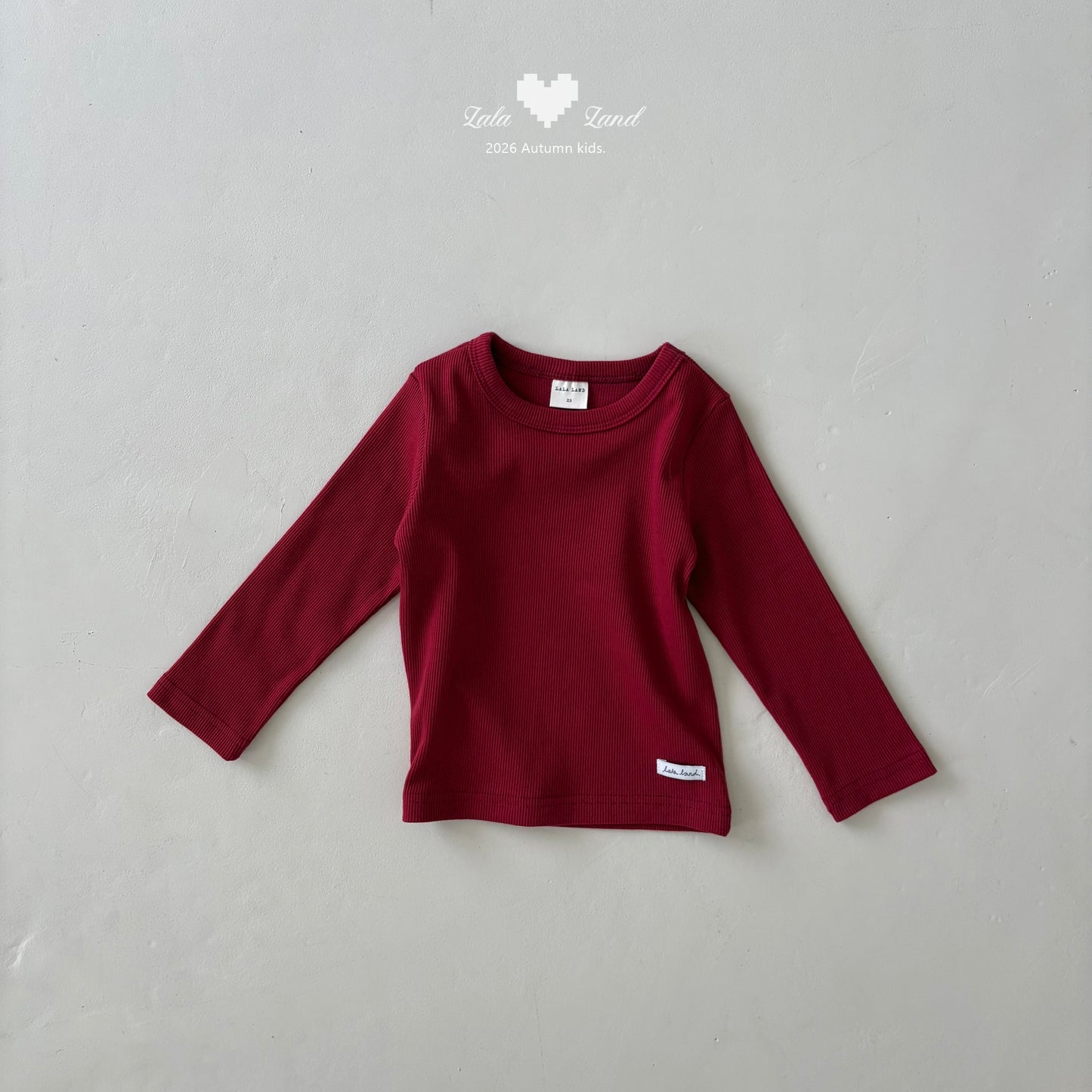 【PRE-ODER〆8.9(sun)】22.Bella Ribbed Tee | lalaland