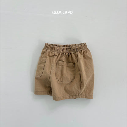 【PREORDER受付終了、ご希望はお問い合わせください。】41.Baby Pocket Cotton Shorts