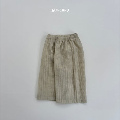 【PREORDER受付終了、ご希望はお問い合わせください。】76.Ankle-length Flow Pants