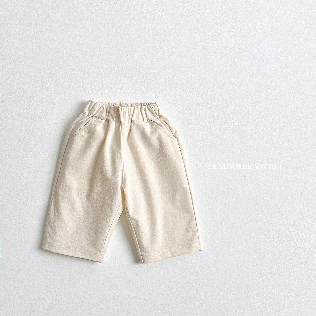 【PREORDER受付終了、ご希望はお問い合わせください。】8.[Set] 7分丈 Basic Cotton Pants