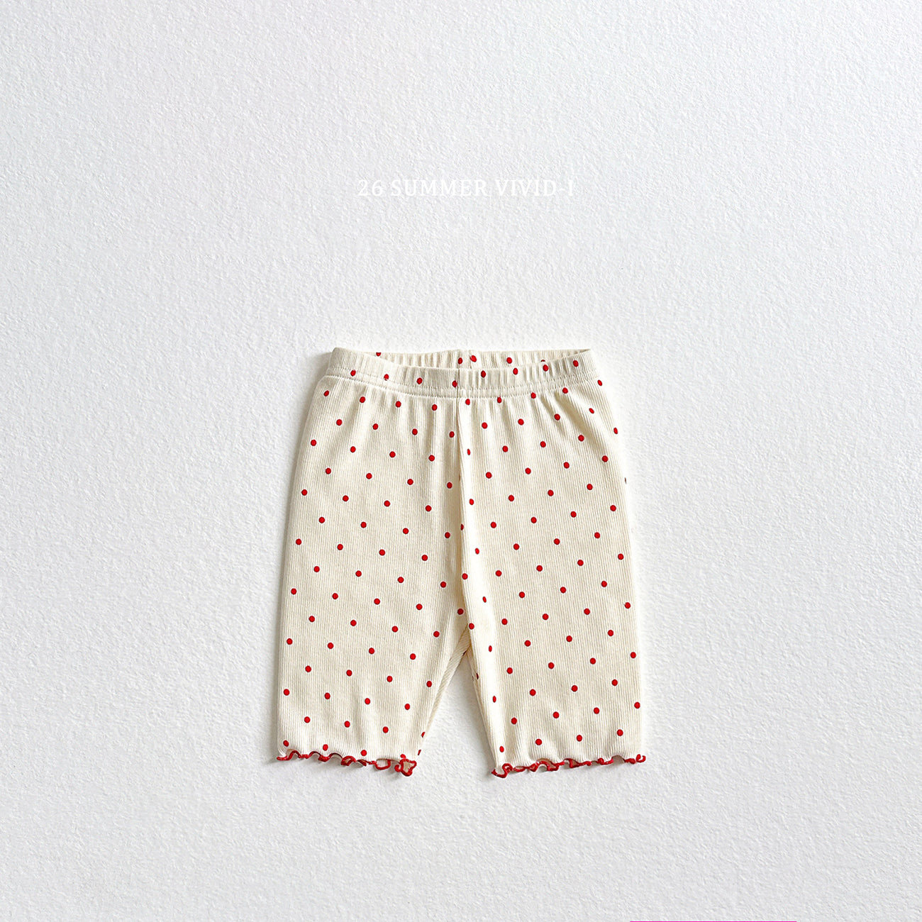 【PREORDER受付終了、ご希望はお問い合わせください。】41.Strawberry Dot Leggings
