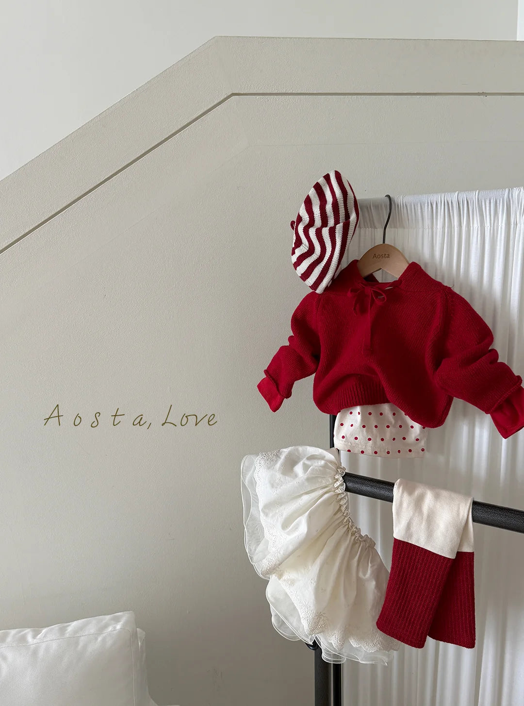 【秋のPRE-ODER 5%OFF】10.Knit Cookie Hoodie