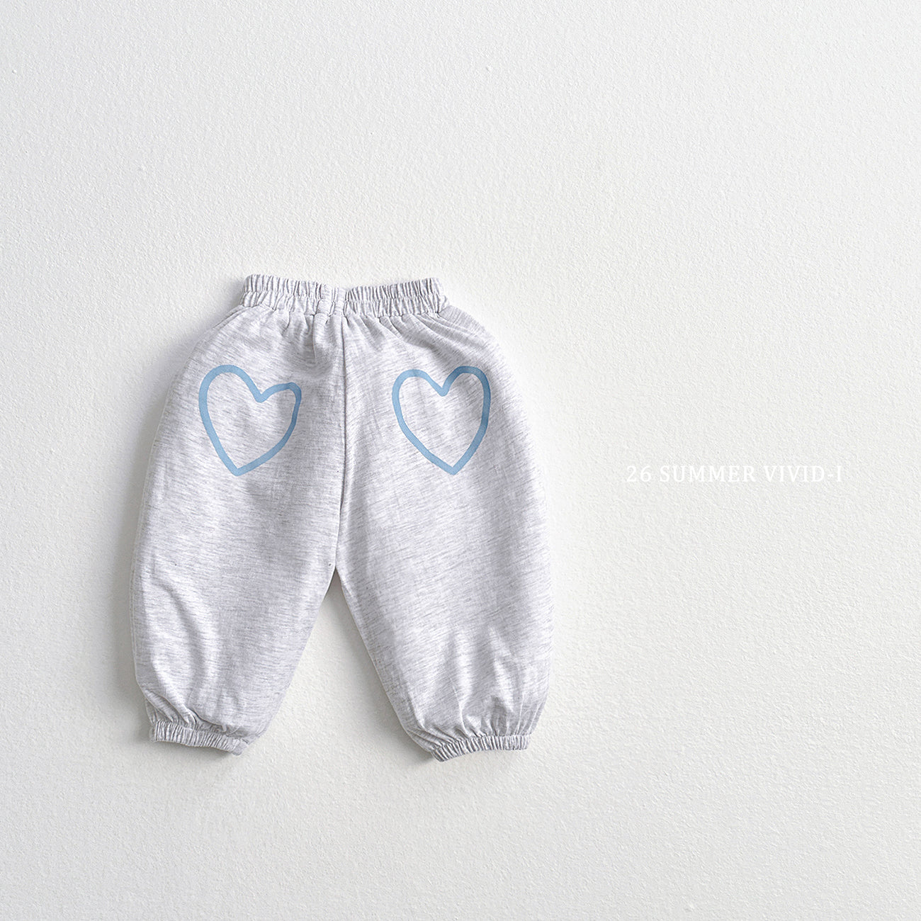【PREORDER受付終了、ご希望はお問い合わせください。】33.Back Heart Jogger Pants