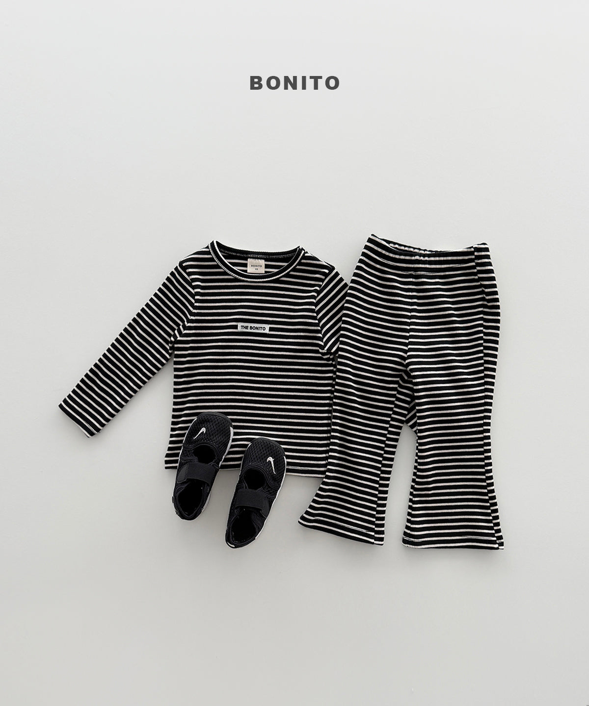 49.Heavyweight Stripe Slim Set
