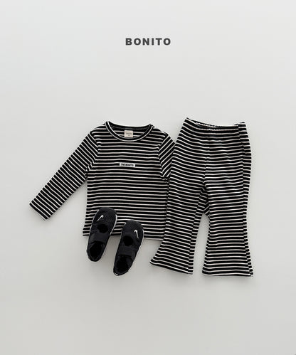 49.Heavyweight Stripe Slim Set