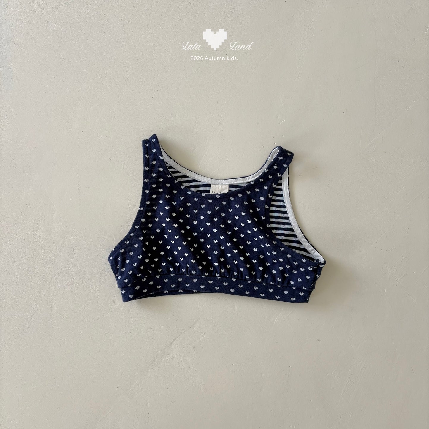 【PRE-ODER〆8.9(sun)】18.Heart Vest | lalaland