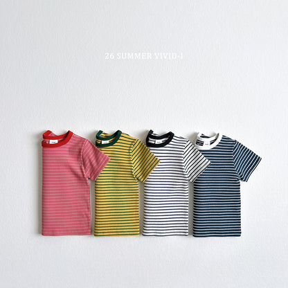 【PREORDER受付終了、ご希望はお問い合わせください。】58.Stripe Rib Raglan Tee