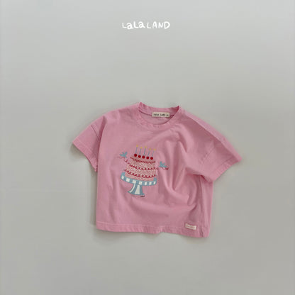 【PREORDER受付終了、ご希望はお問い合わせください。】69.Cake Short Sleeve T-shirt