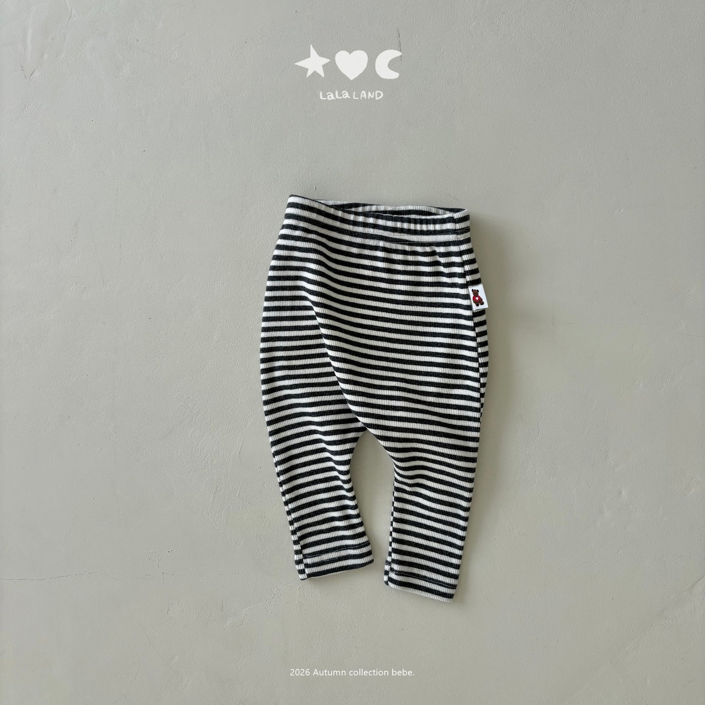 【PRE-ODER〆8.9(sun)】23.Stripe Leggings | lalaland