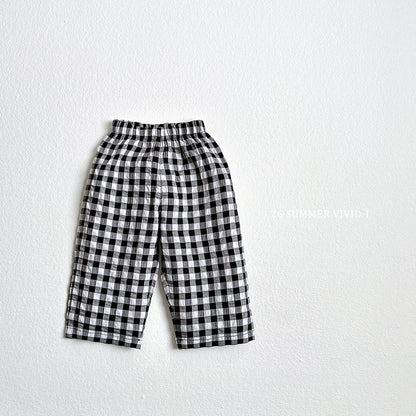 【PREORDER受付終了、ご希望はお問い合わせください。】7.Check Pants