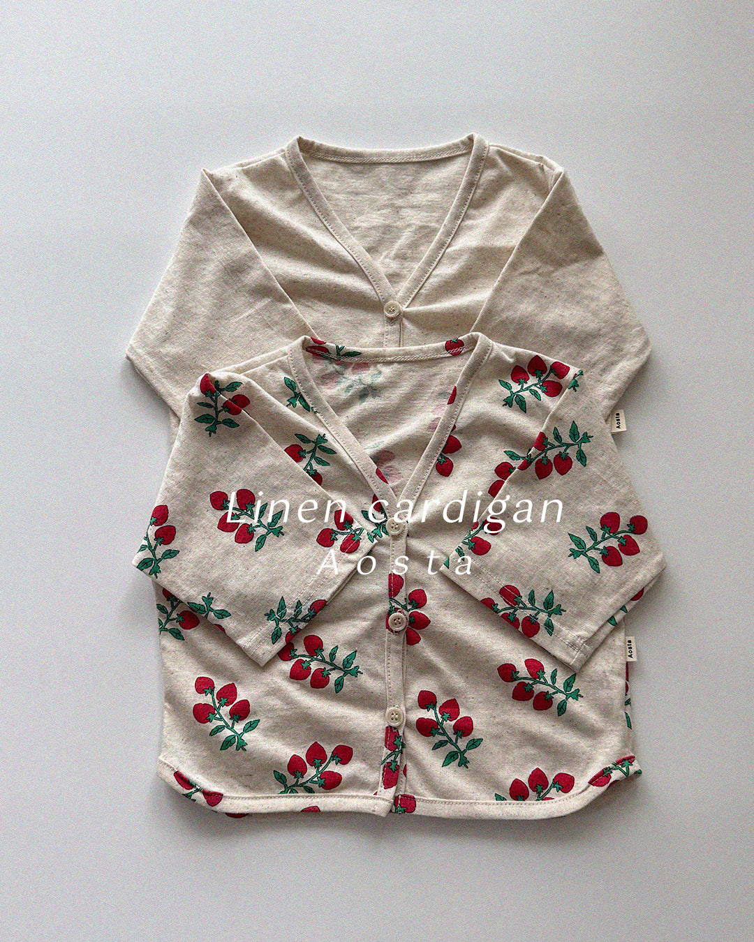 【PREORDER受付終了、ご希望はお問い合わせください。】35.Linen Cardigan