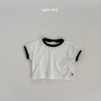 【PREORDER受付終了、ご希望はお問い合わせください。】31.Baby Heart Dot T-shirt