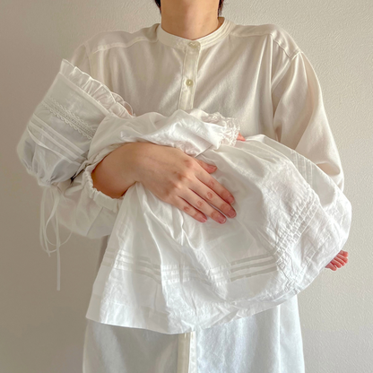 ｟送料無料｠退院着から1歳頃まで / petit baby dress + bonnet