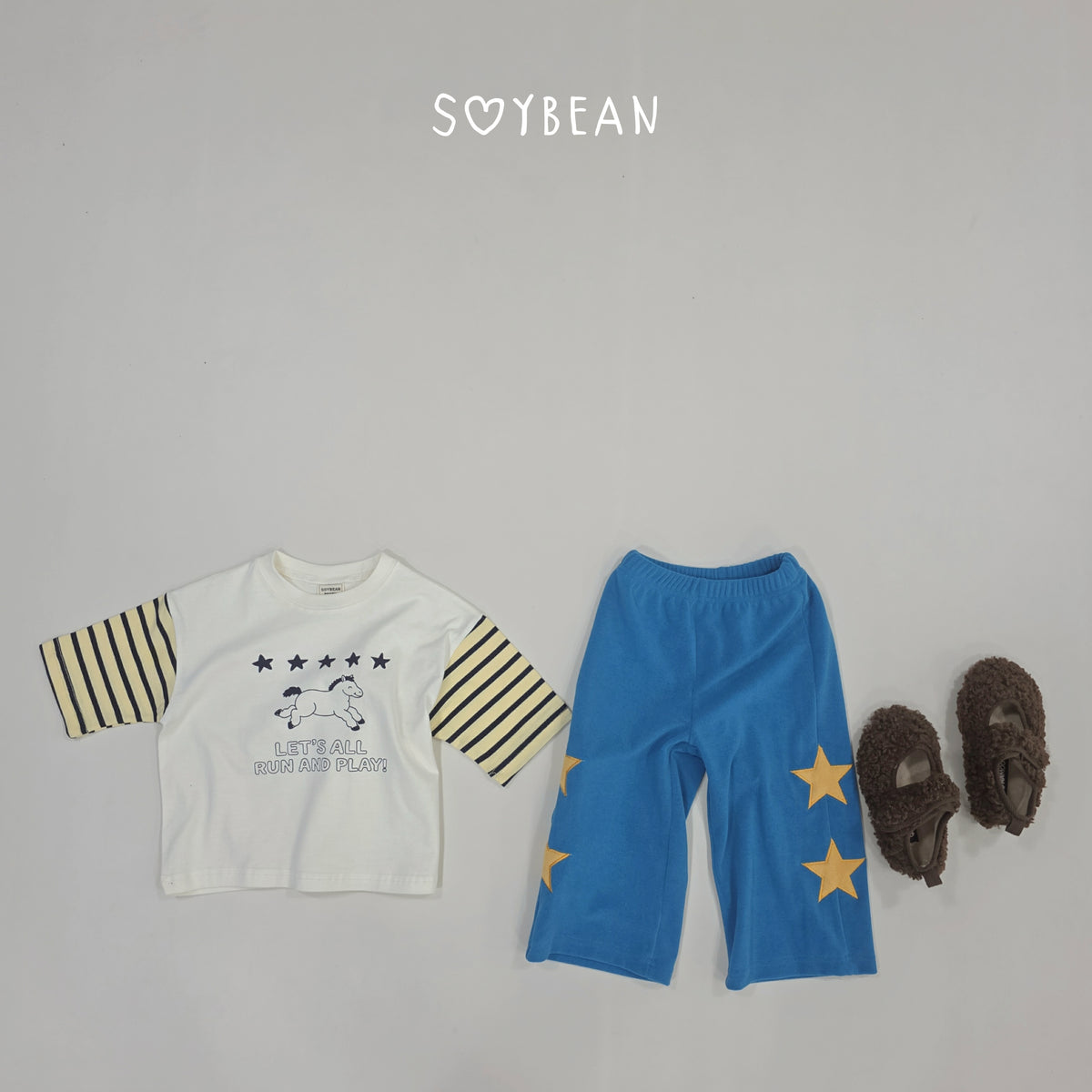 【秋のPRE-ODER 5%OFF】28.Pony Star Cropped Tee (7 Sizes)