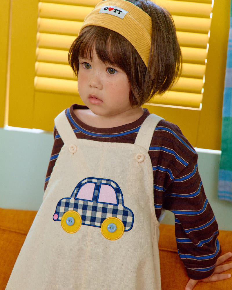 【PRE-ODER〆8.9(sun)】46.Vroom Vroom Denim Overalls | oottbebe