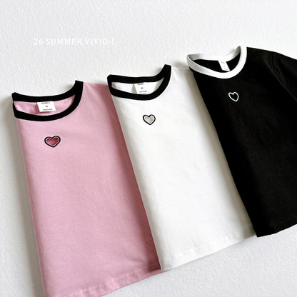 【PREORDER受付終了、ご希望はお問い合わせください。】82.Heart Punching ShortSleeve Tee