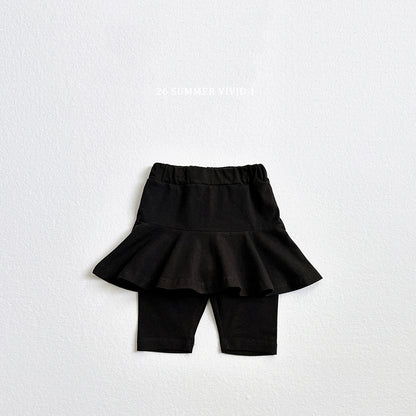 【PREORDER受付終了、ご希望はお問い合わせください。】36.Madeleine 5分丈 Skirt Leggings